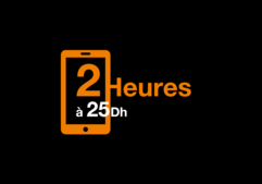 Pass National 2Heures à 25Dh