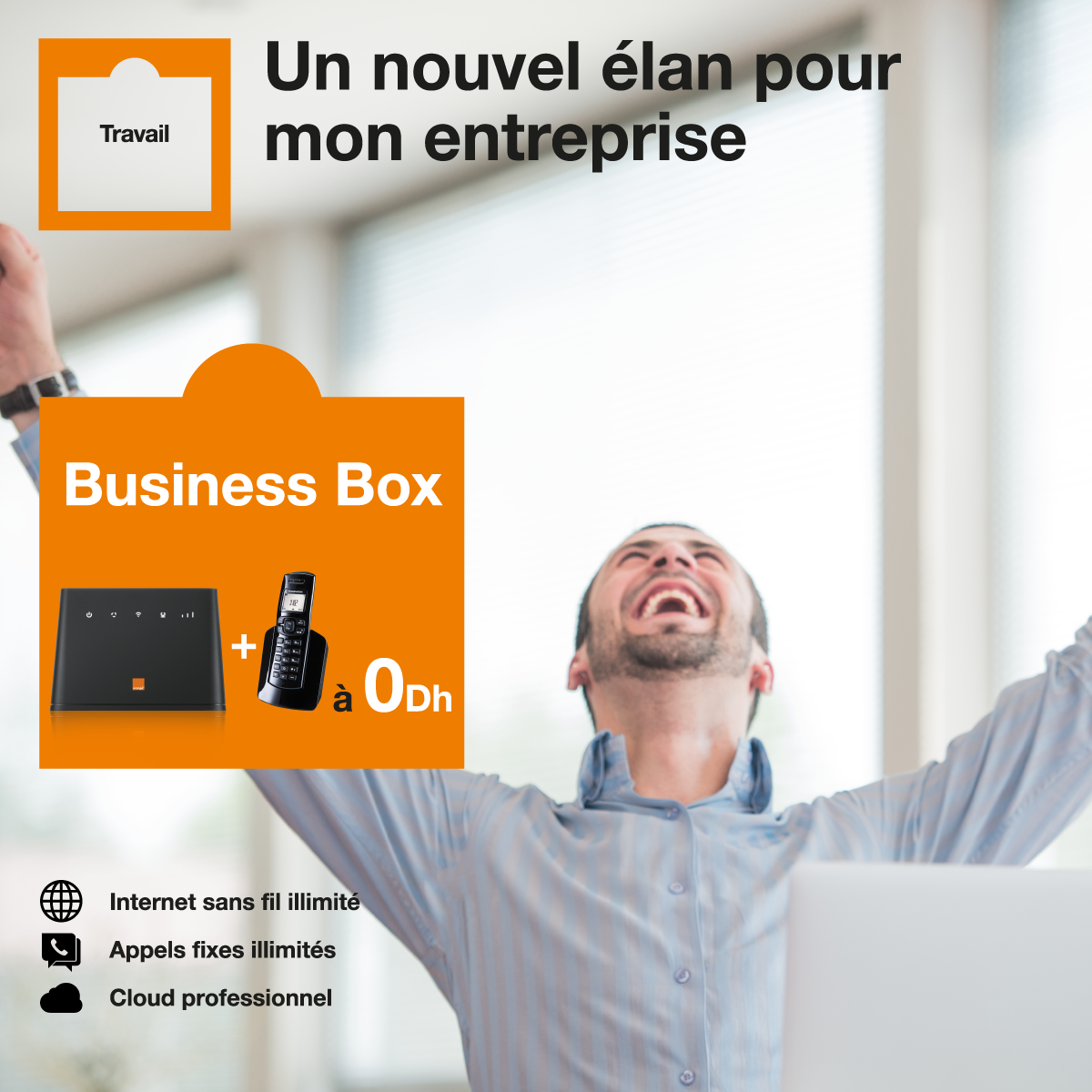 Business WiFi Orange